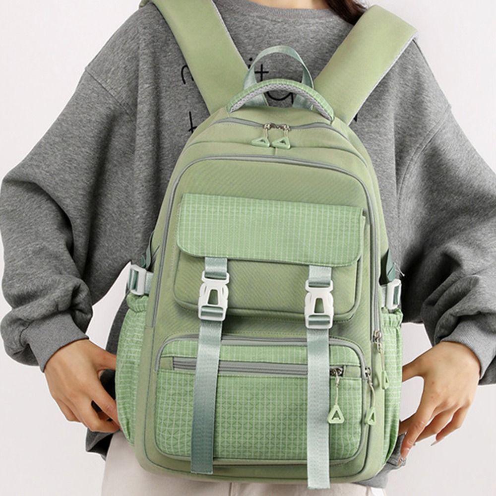 Multi-Compartment Student Backpack Waterproof Travel Laptop Rucksack School Bag  Outdoor Activities