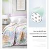 FUANNA Printed Seven-Hole Fiber Summer Quilt