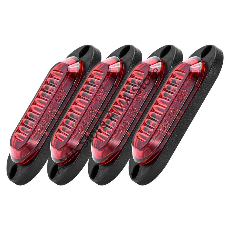 X7JF LED Strips Marker Lamp For Truck Trailer 12-24V Wide Voltages Compatibility