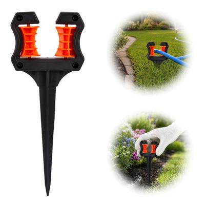 Garden Hose Guide Spike, Hose Roller Guide Spike, Watering Hose Holder Stake, Protect Plants And Prevent Tangles for Lawn Yard Irrigation
