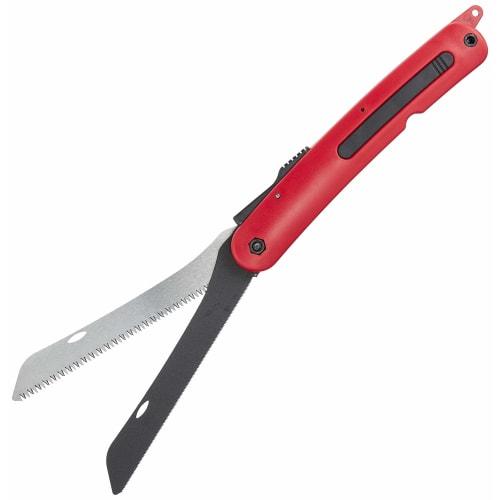 iMedia Multipurpose Magic Saw, 2-Blade, Folding Saw, Universal Saw, Folding Saw, Red