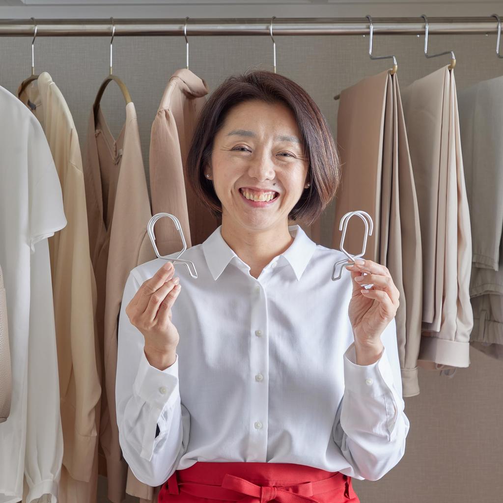 Wide Hooks that fall off hanger pipes Storage wide clothes small item bag closet convenient made in Japan Less&Seiei (8-pack) won't - hooks, type,