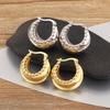 Nidin Classic New Design Irregular Geometric Charm Stud Earrings For Women Fashion Female Ear Jewelry Accessories Daily Gifts