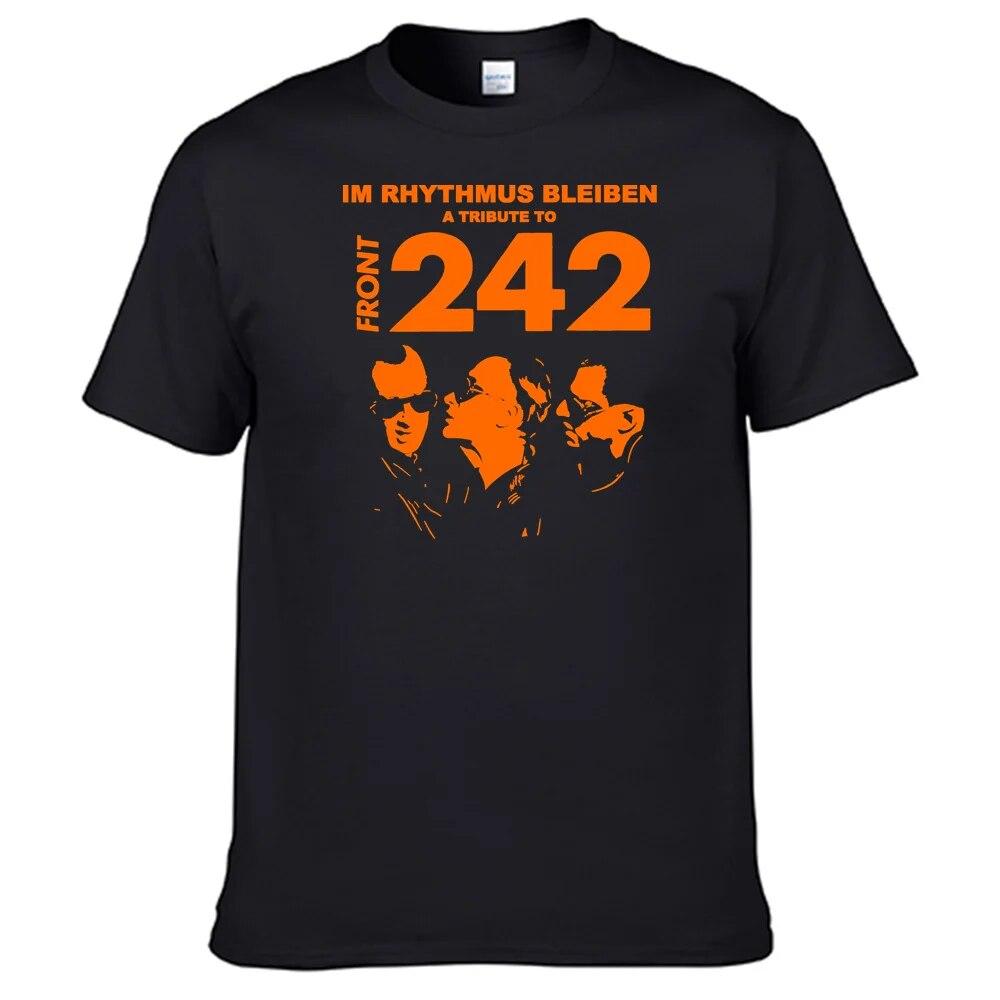

Футболка Front 242 унисекс, 100% хлопок, женская рубашка унисекс, лидер продаж N05
