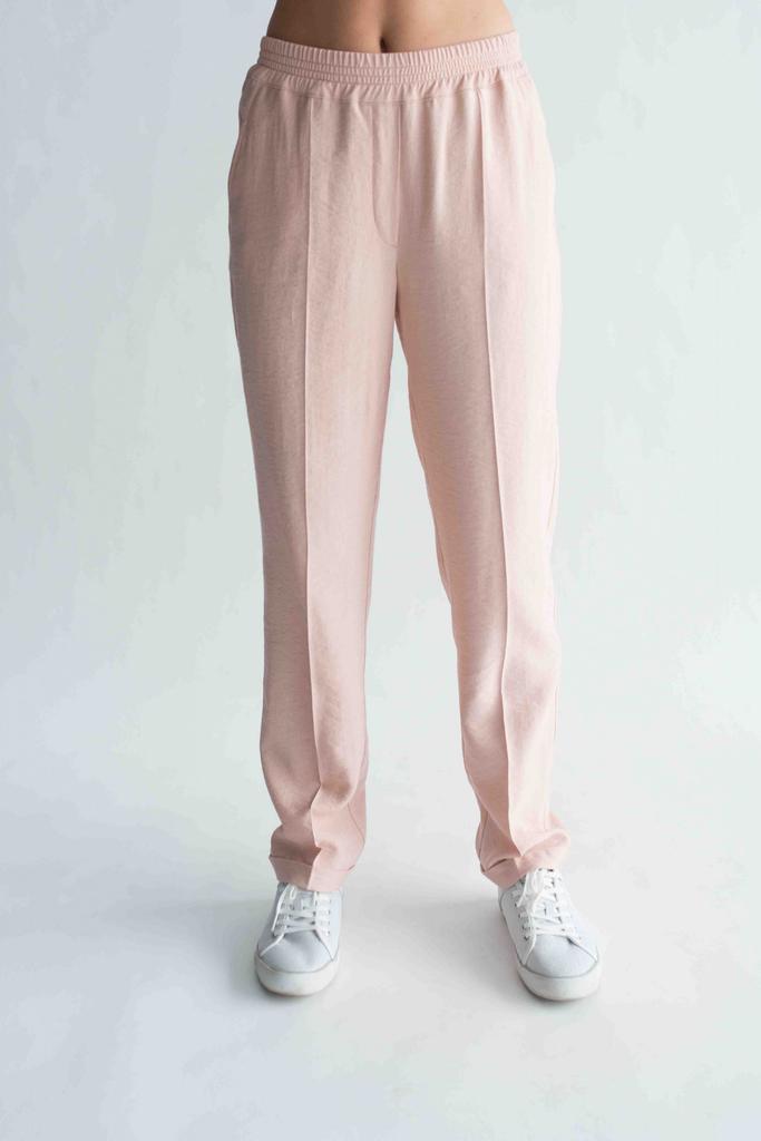 Loose Lightweight Trousers with Elastic
