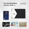 Metal Auto Driver License Cover Credit Card Holder For Mitsubishi Outlander Pajero Colt I200 Space Delica Jinxuan Galant Attrage