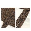 Korean Version of Casual Literary Tote Bag Ins Fashion Contrasting Color Handbag Retro Leopard Print Shoulder Women's Bag