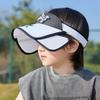 Children'S Sun Protection Hat Retractable Empty Top Hat Boys And Girls Small Windmill Uv Protection Sun Hat Baby Sun Hat