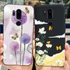 Para LG G7 thinQ Funda G710EM LM-G710 G710 Cubierta Pintada de Lujo Fundas de Teléfono de Silicona Suave Para LG G7 ThinQ Cubiertas Traseras 6.1'' Parachoques