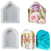 Geometry Arch Mirror Silicone Mold Oversized Animal Plant House Specimen Mold