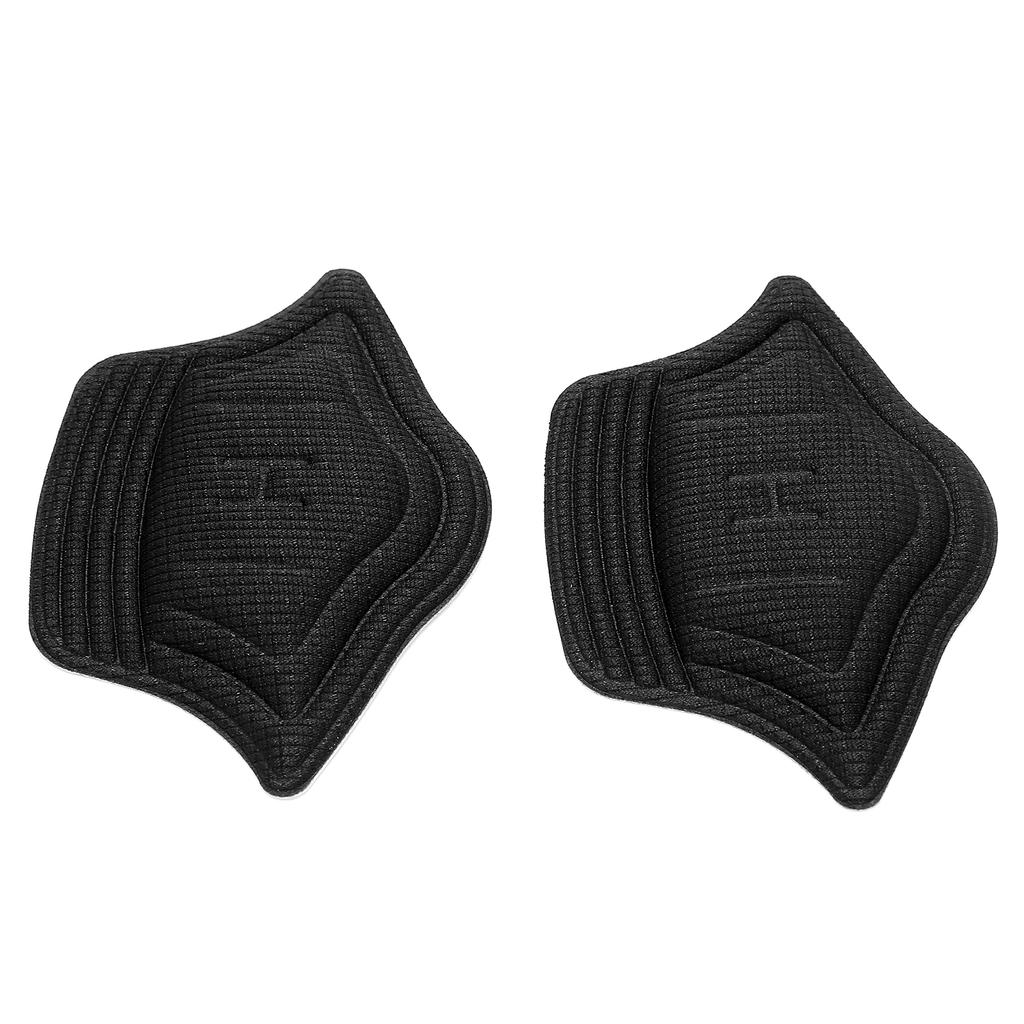 SelfAdhesive Shoe Heel Pads NonSlip Foot Cushion Pads Inserts Heel Grips Liner for Shoes(Black )