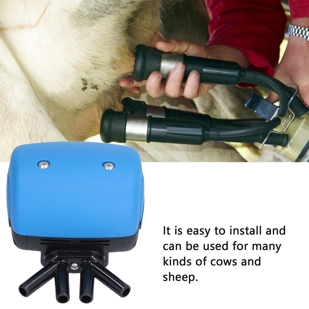 Efficient 4 Outlets Milking Pneumatic Pulsator Easy to Install Milking Machine Part for Farm Equipment Milking Use