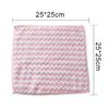 5 Pcs Absorbent Coral Fleece Towel Kitchen Cleaning Cloth Tableware Oil-proof Rag Tableware Household Cleaning Towel