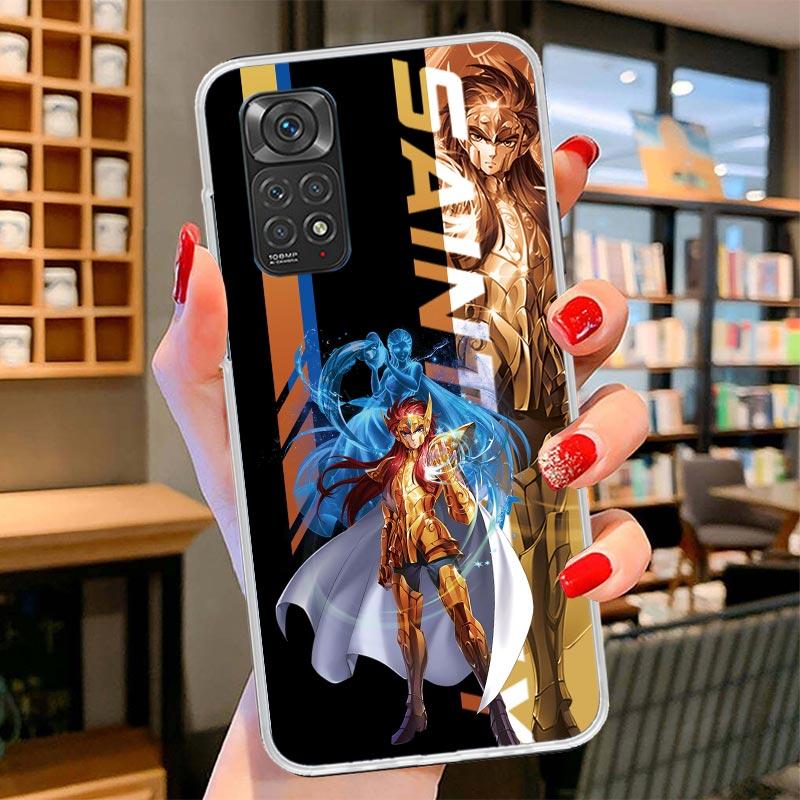 

Anime Saint Seiya Cover Phone Case For Xiaomi Redmi Note 15 14 13 12 11 10 Pro Plus 14S 12S 11S 11T 11E 10S Soft Fundas Shell Re Redmi Note 10 Pro 4G