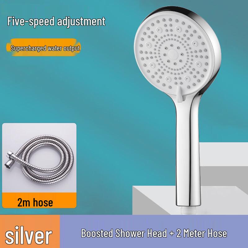TLXT Pressurized Handheld Shower Head