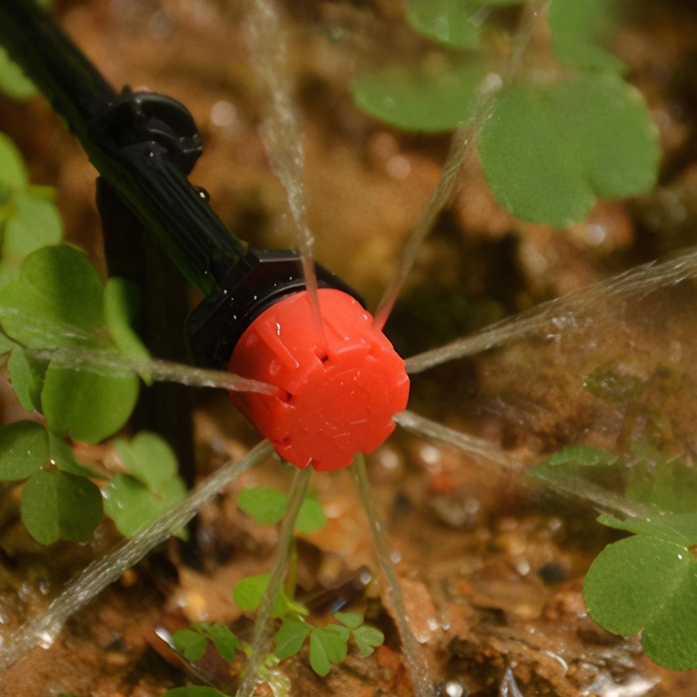 500 buc Duza Irigare Gradina 1/4 Inch Picurator Reglabil Stropitor Emițător Micro Picurare Balcon Curte Sera Udare Picurător