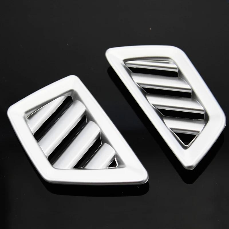 My Good Car 2Pcs ABS Car Styling Instrument Panel Vent Outlet Frame Front Air Outlet For Peugeot 4008 2017 2018 Car  Accessories