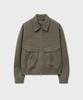 Intempomood Pleated Pocket Detail Jacket_Beige