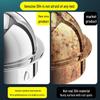 304 Stainless Steel Ventilation Cap: Rain-Proof Exhaust Cover for Exterior Wall and Range Hood, PVC Compatible