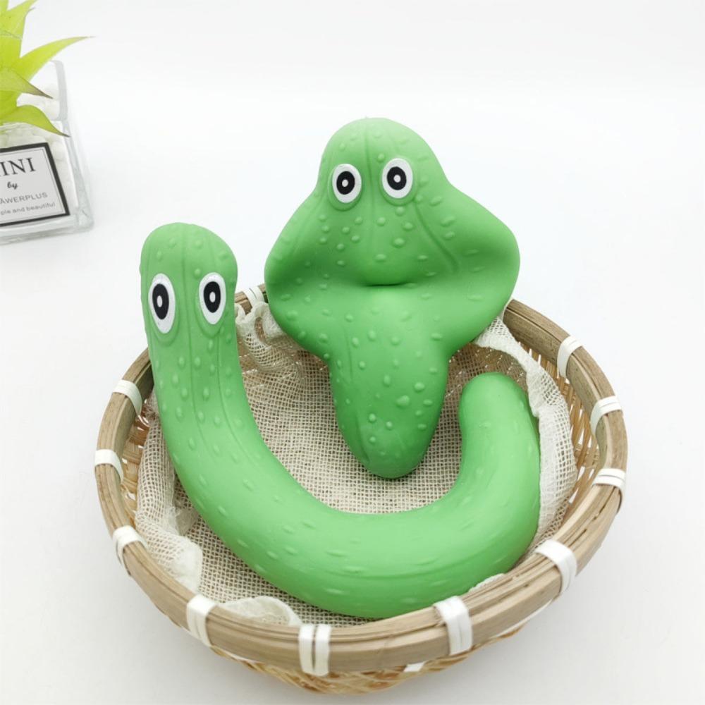 Hot Big Eyed Veggie Stretch Toy Deformable Poop Memory Sand For Hand Squeeze Daily Stress Relief
