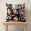 Kpop Singer N-New Jeans Office Cushion Pillowcase Car Cushion Cover45X45CM Lumbar Pillowcase Sofa Pillowcover