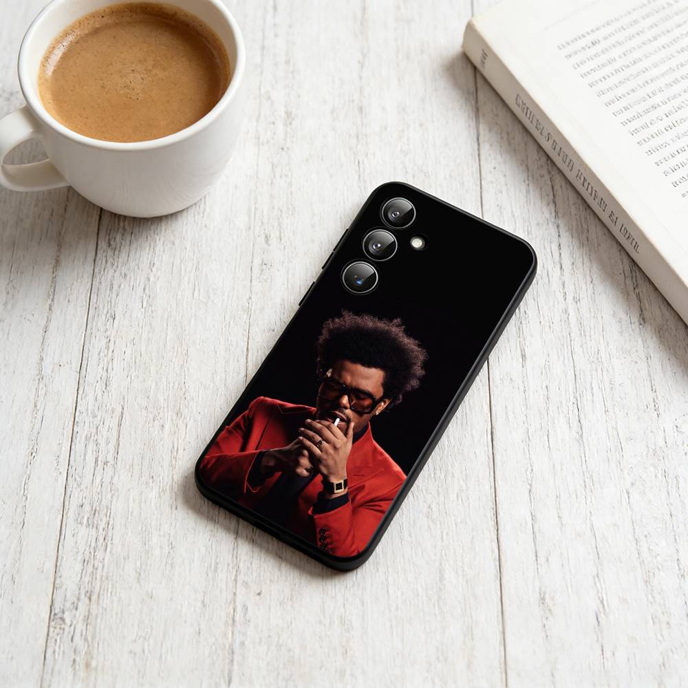 

T-The Weeknd Phone Case For Samsung Galaxy A73,A72,A71,A70,A53,A52,A51,Others Soft Black Cover Samsung a20s