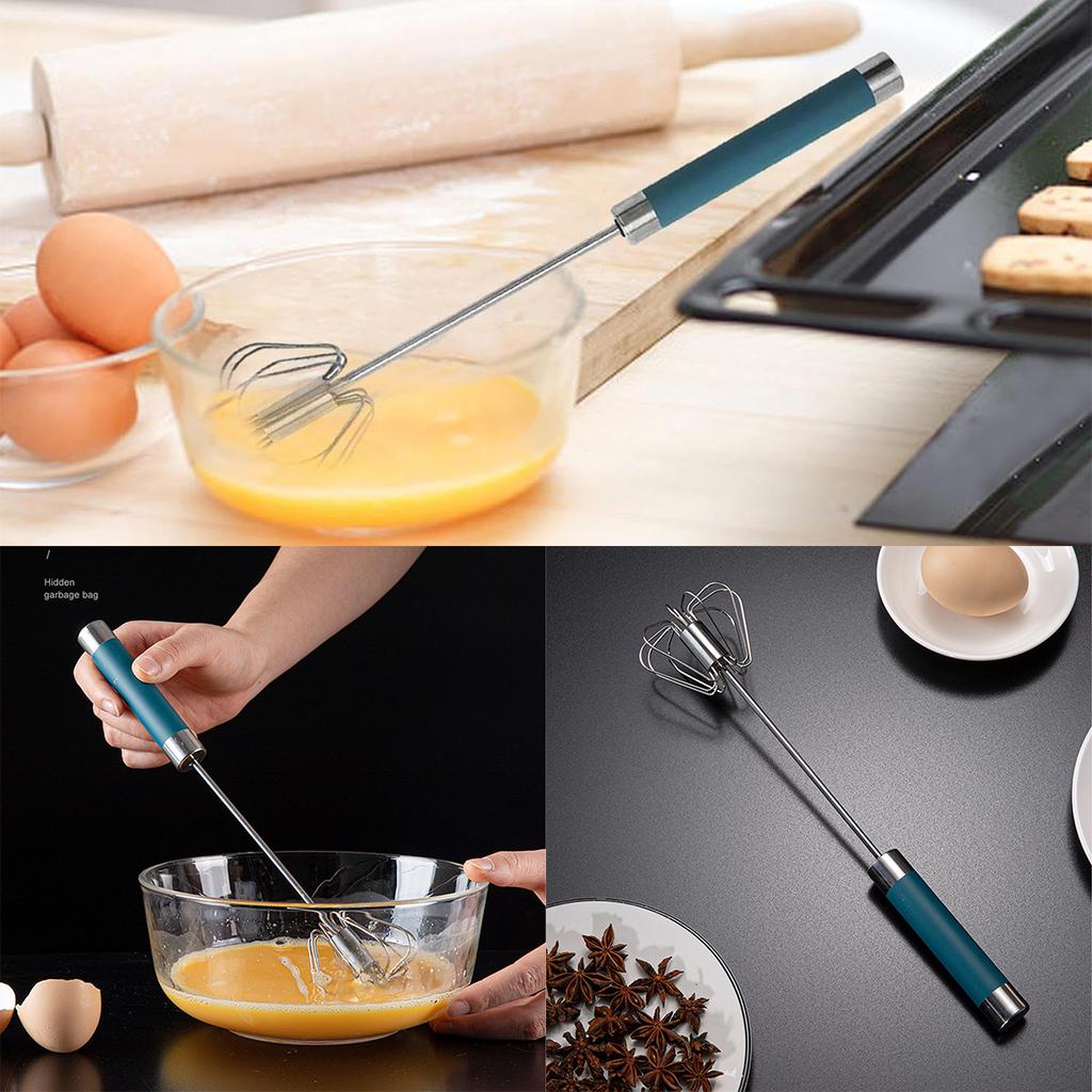 Kitchen Tools Stainless Steel Semiautomatic Whisk Manual Press Type Cream Mixer Household Kitchen Floor Source Egg Whisks