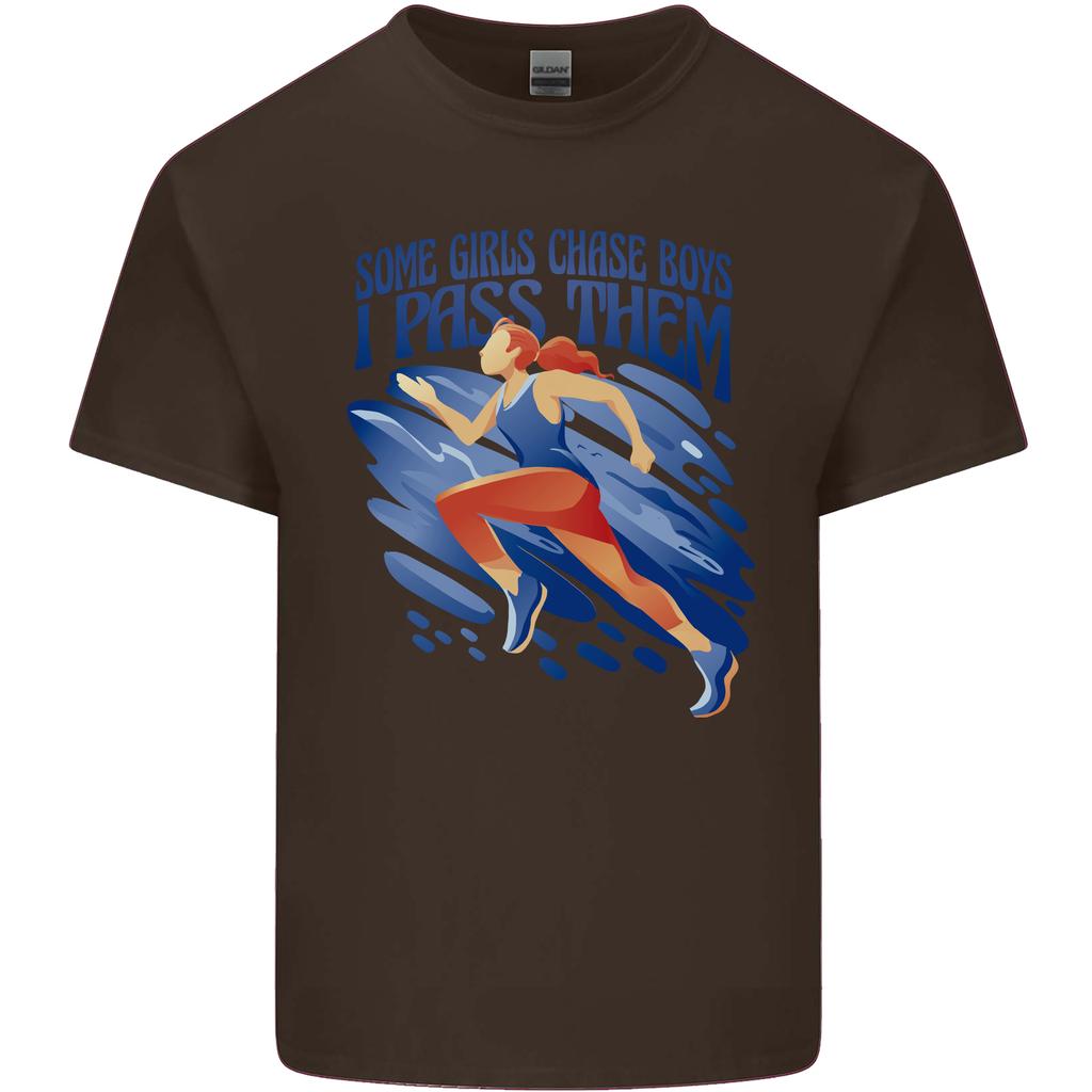 Chase Boys Running Marathon Cross Country Runner Unisexs Light Cotton TShirt