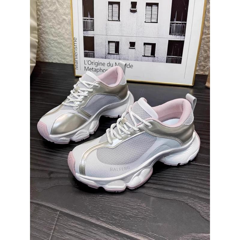 Mesh Breathable Thick-soled Dad Shoes Women's Summer New Versatile Height Increase Comfortable Leisure Sports Trend