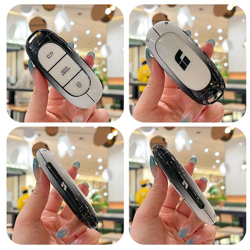 Hooti Ideal L9 High-End L8 L7 L6 Car Key Case with Mega Metal Protective Shell