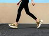 EOFK Women's Glitter Platform Wedge Athletic Tennis Walking Shoes Sparkly Sequin Lightweight Casual Comfort Fashion Sneakers