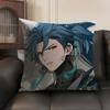 Ji Yan Wuthering Waves Cute Cushion Cover Natural Linen Organic Fabric Double-Sided Printing Sofa Home Decor Gift Pillow Case