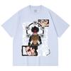 230 Gsm 100% Cotton Demon Slayer V106 Zohakuten Print Unisex Heavy Cotton T Shirt