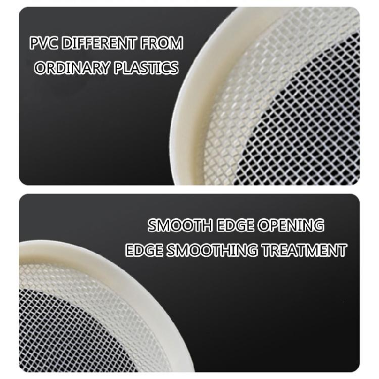 Nylon Mesh Strainer Sieve Food Filter Strainer Sifter Round Powder Bean Filter Sieve Screen Shakers Sifter Easily Clean