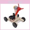 Science Diy Air-powered Car Educational Wood Model For Stem Education