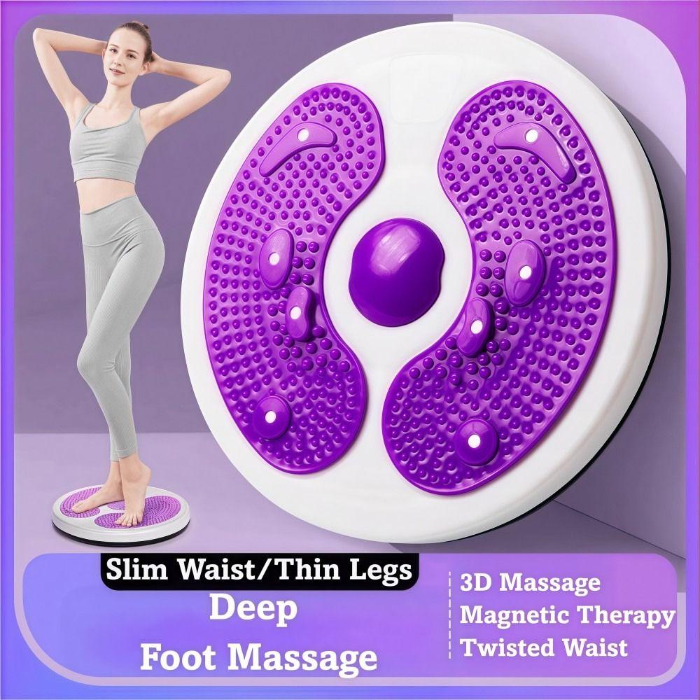 Thin Waist Waist Twisting Turntable with Handles Foot Massager  Home Fitness