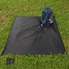 Outdoor Portable Picnic Mat Camping Blanket Tents Lawn Ground Mats Moisture Proof Pad(Black )