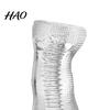 Artificial Pussy Masturbator Cup Transparent Eco-friendly Rubber Men Balanus Vagina Endurance Exercise for Bedroom