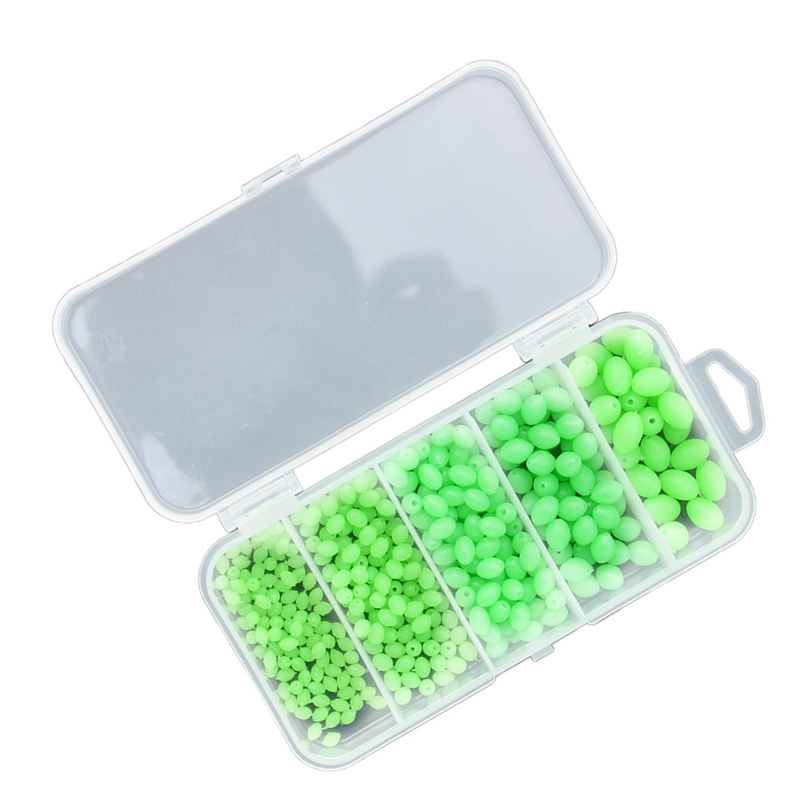 

375 шт./компл. рыболовные бусины ночные светящиеся рыболовные мягкие бусины светящиеся морские рыболовные приманки зеленые яйца рыболовные снасти инструменты