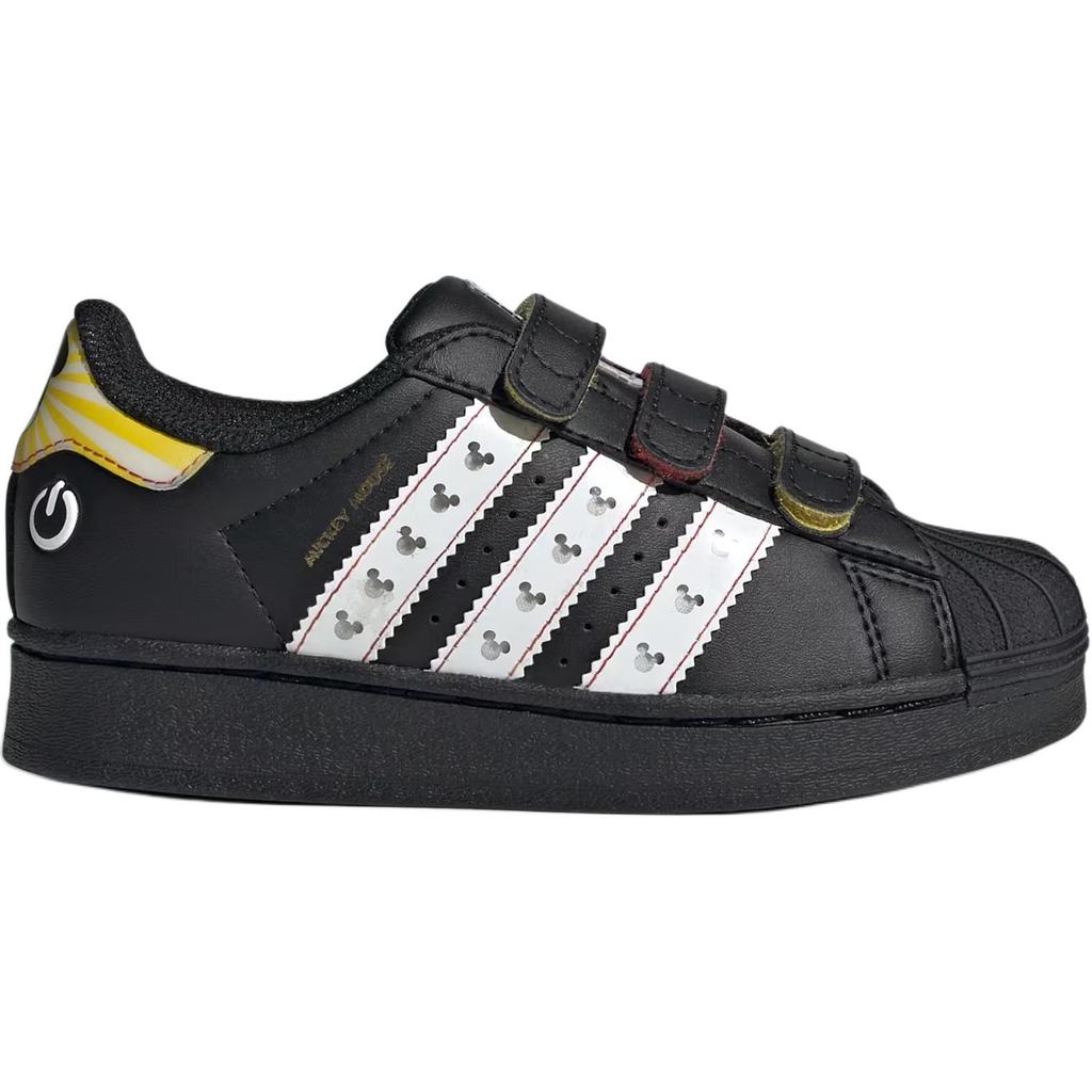 Disney x adidas Superstar LED Lights Comfort Closure K Mickey Mouse Kids Sneakers Black Core-Black Cloud-White JP8087