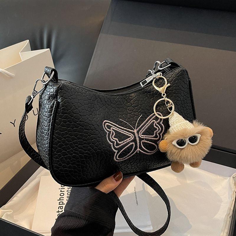 Ielgy Mori Series All-Match Underarm Bag Large Capacity Crossbody Bag