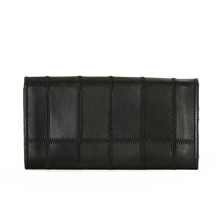 Flap Type Long Wallet Made by Official Baseball Glove Manufacturer Genuine Leather Long Wallet Large Capacity Wallet with Coin Purse Long Wallet for