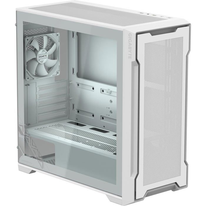 Midi Tower šasi - GIGABYTE - CB-C102GI - Bílá - ATX - Hra