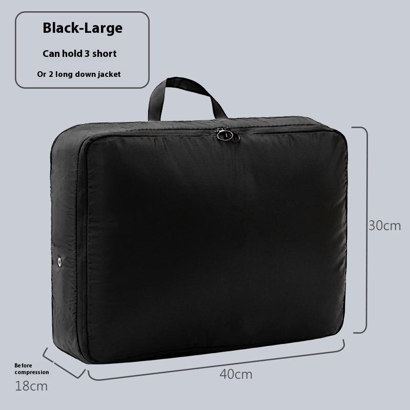 Travel Compression Packing Cubes Storage Bags for Down Jacket Travel Supplies Large Capacity Travle Bag for Down Cotton Quilt