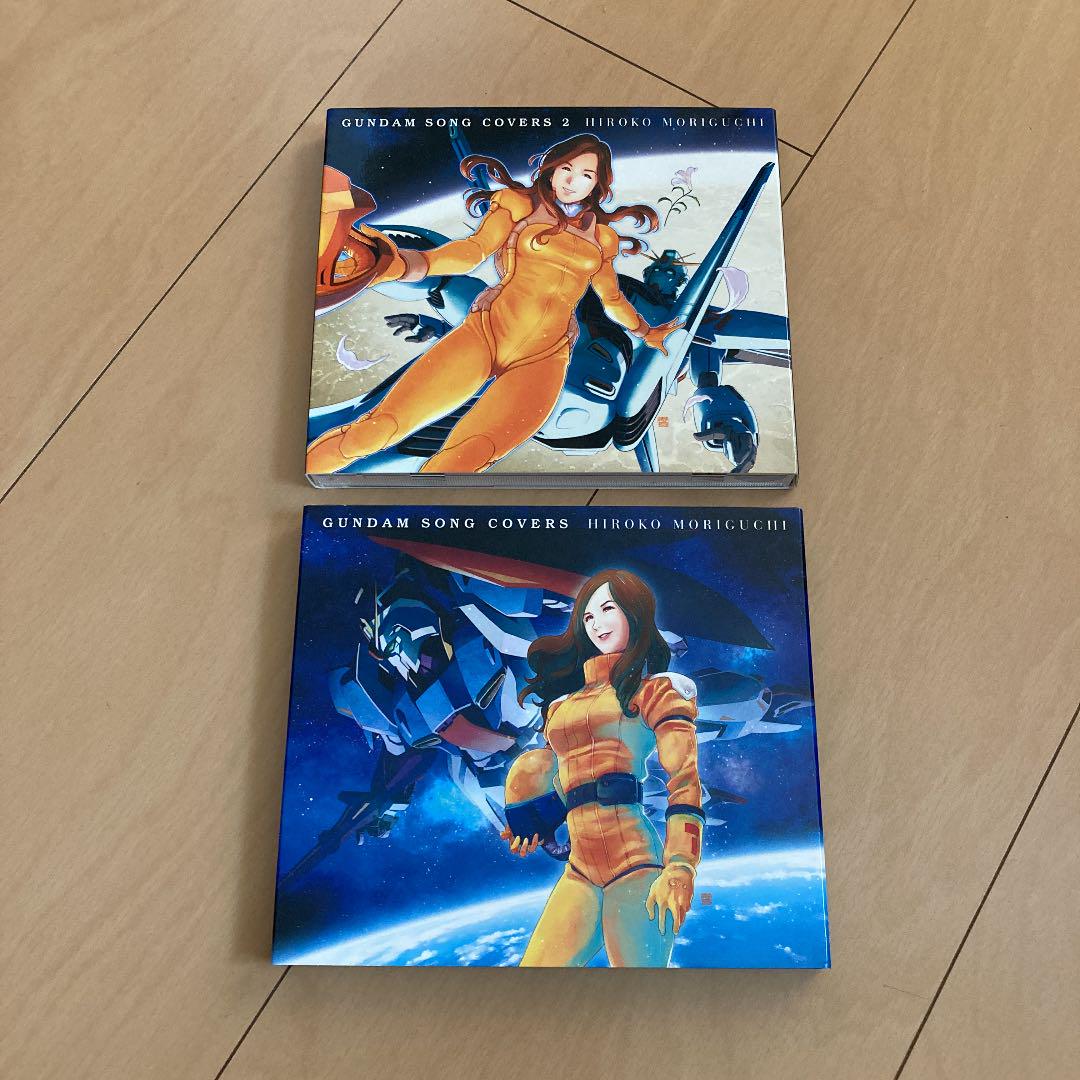 

[USED] ok!! Hiroko Moriguchi GUNDAM SONG COVERS 2 first time