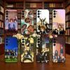 Anime K-ON Phone Case Black Silicone Soft For Samsung S25,S24,S21,S22,S23,S30,Ultra,S20,Plus,Fe,Lite