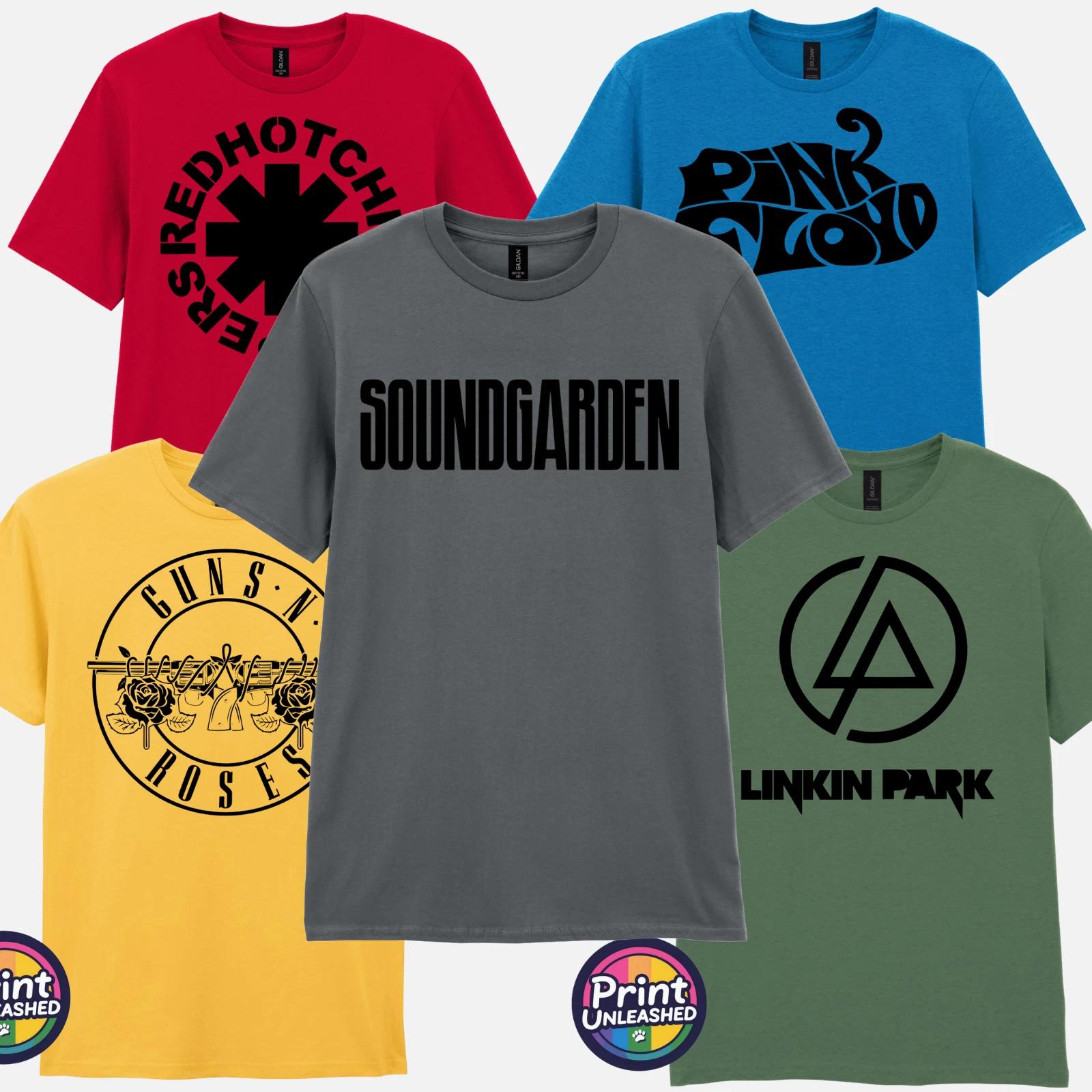Music Tee Rock Bands T-Shirt Classic Rock Band Logo Graphic Choice Unisex S-2XL 3XL
