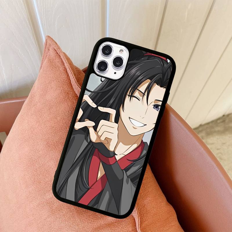 Anime Grandmaster Mo Dao Zu Shi Phone Case Silicone PC+TPU Case for iPhone 11 12 13 Pro Max 8 7 6 Plus X SE XR Hard Fundas