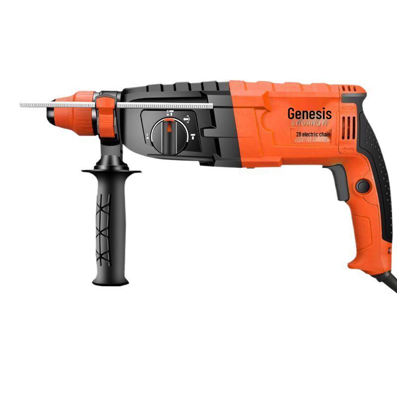 Compact High-Power Electric Impact Drill: Lightweight Dual-Use Hammer for Home & Industrial Use
