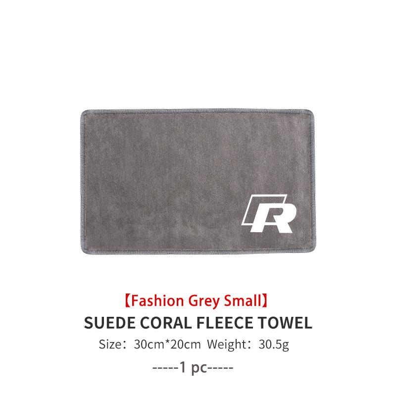 Deer Skin Car Drying Towel Microfiber Absorbent Auto Cleaning Cloth For Volkswagen VW Golf Polo 4 5 6 Passat B5 B6 B7 CC Jetta